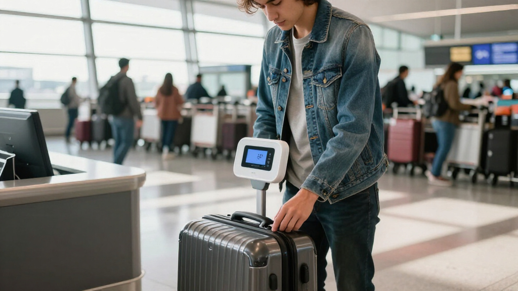 travel scale luggage
