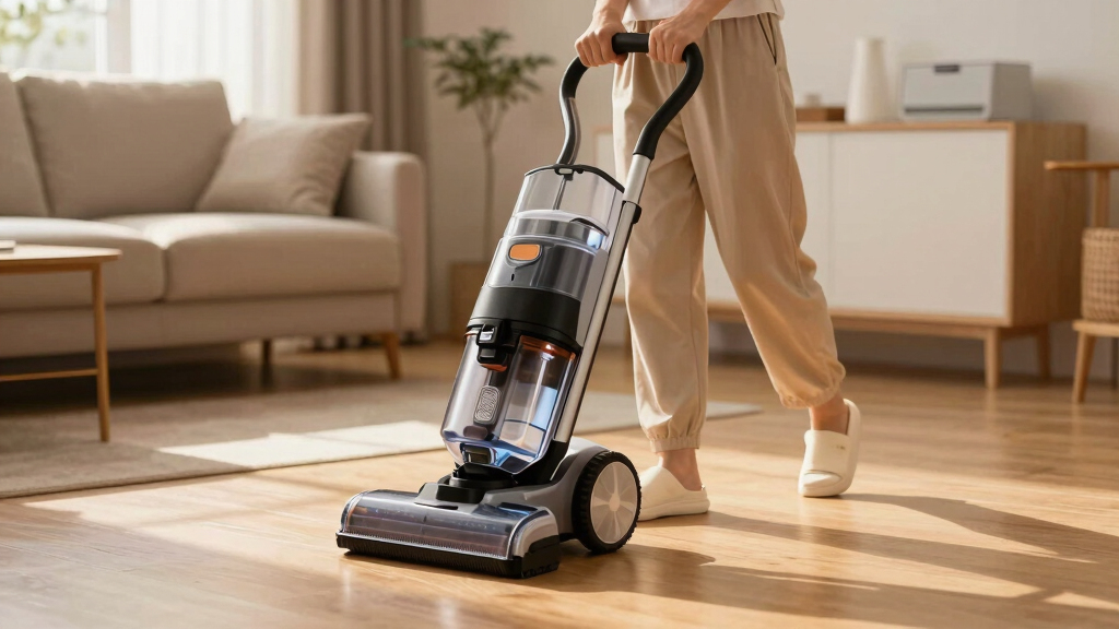 best cordless floor washer with dual tank system