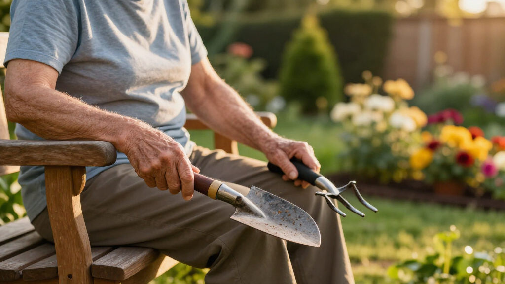 comfortable gardening tools for seniors