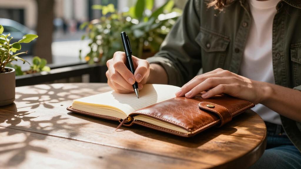 personalized leather journals