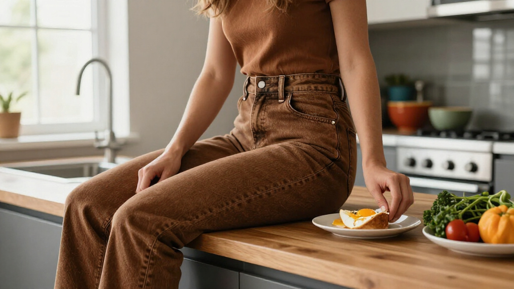best brown denim jeans