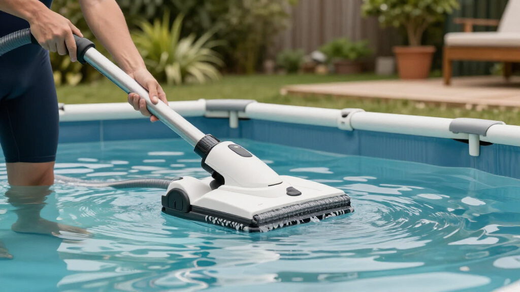 automatic pool vacuum for above ground pool
