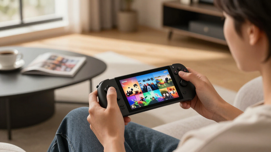 portable handheld gaming consoles