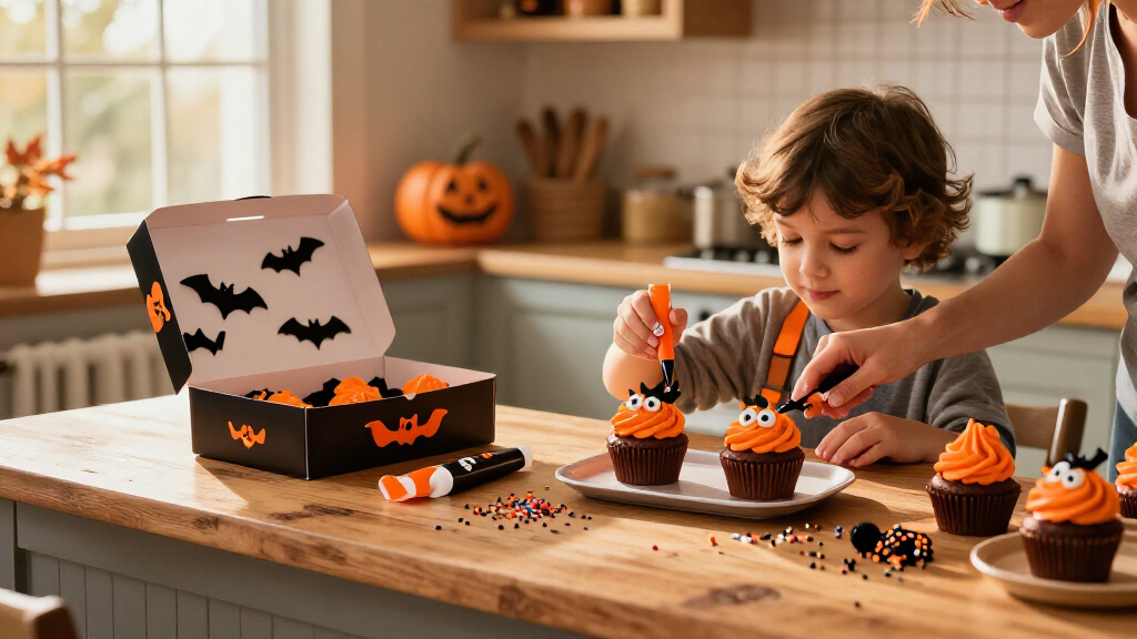 Halloween cupcake decorating kits