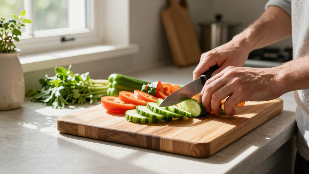 wooden cutting boards for knives