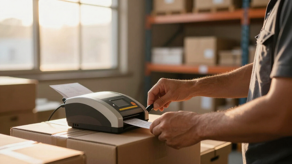 thermal label printer for warehouse ops on amazon