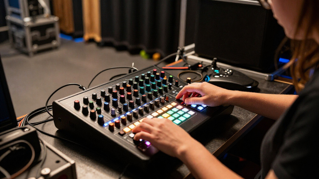 dmx lighting controllers for small venues