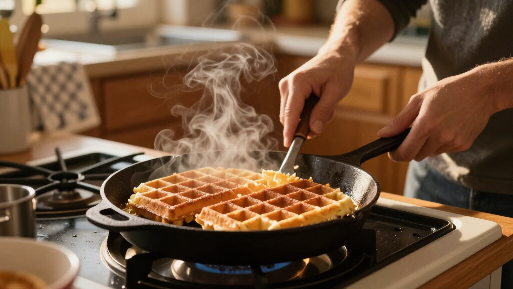 griddles for cooking waffles on stove top