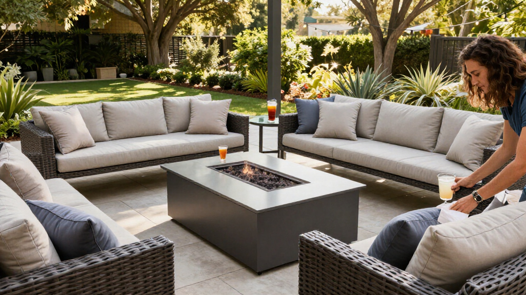 high end outdoor patio furniture sets