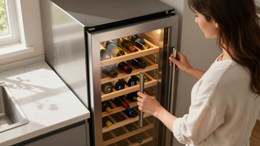 dual zone wine fridge