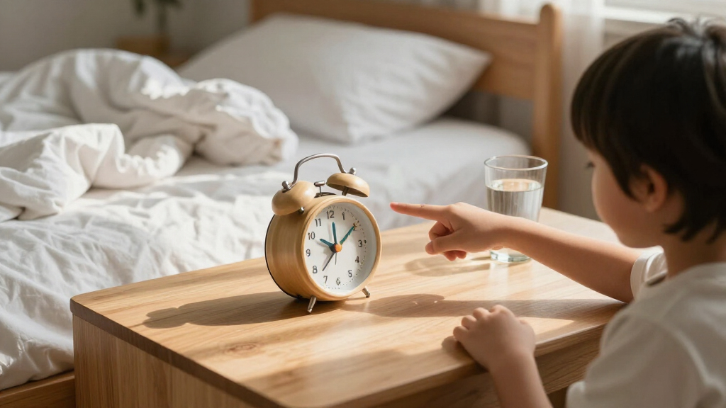 kids alarm clock for learning time