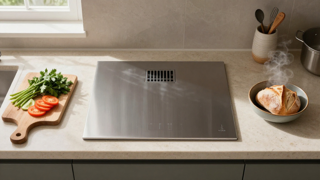 smart oven countertop with steam function