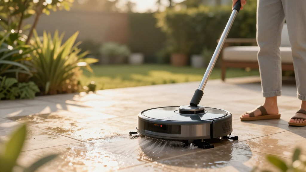 robotic mops with auto cleaning base