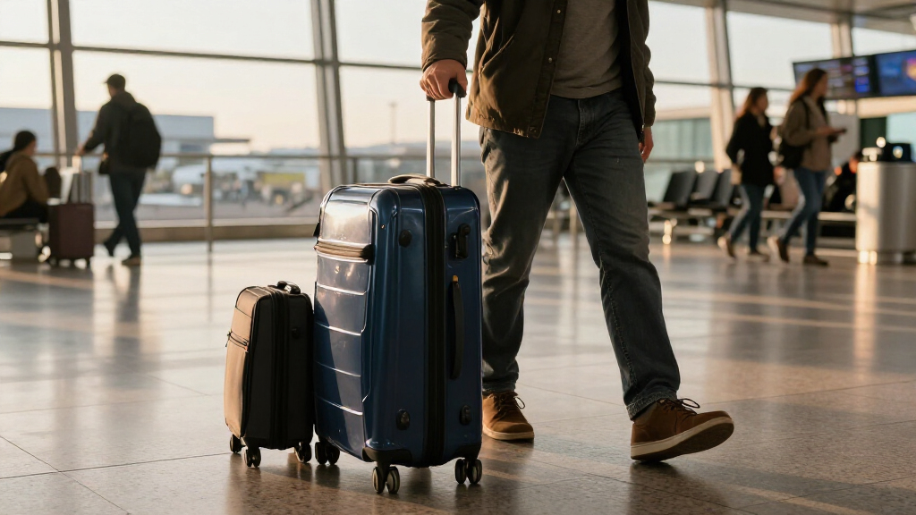 expandable luggage set for frequent flyers