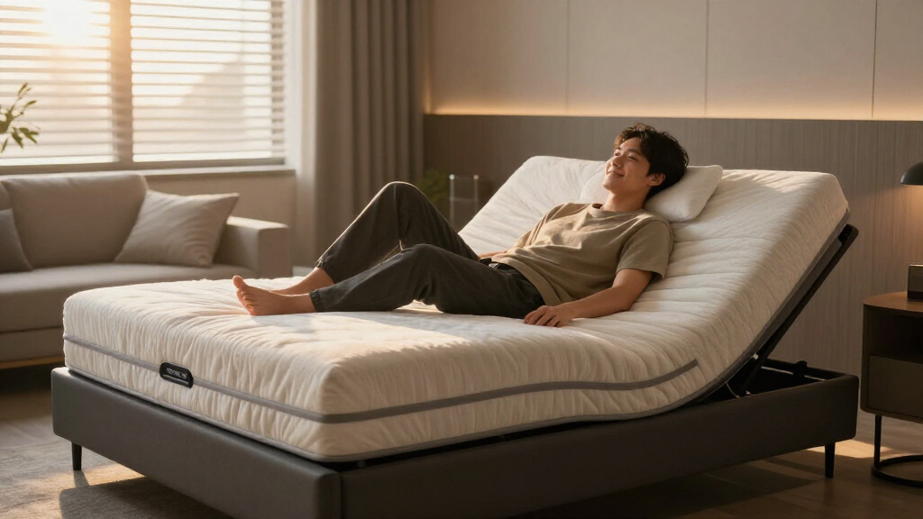 king adjustable bed base with zero gravity