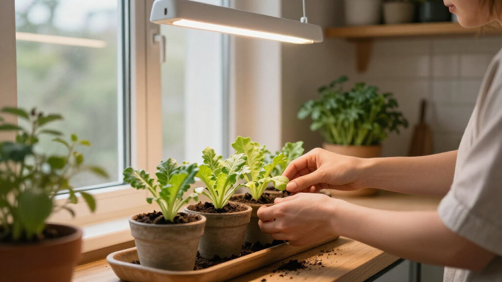 seed starting grow lights