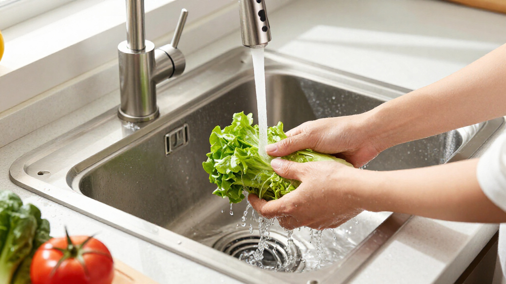 commercial style kitchen faucet