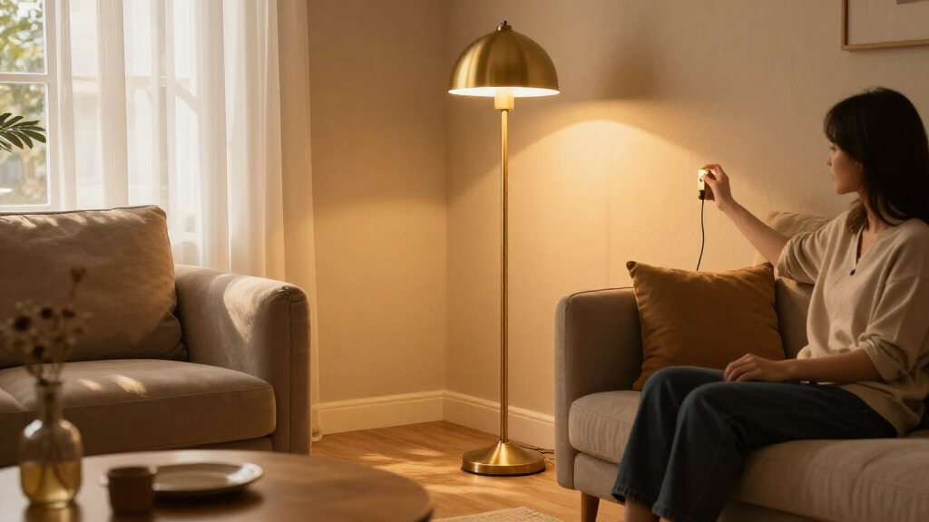 5 Best Solid Brass Floor Lamps With Dimmer Switches for Elegant Lighting