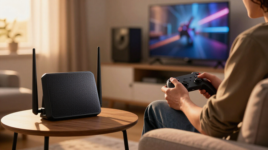 mesh system for gaming low latency