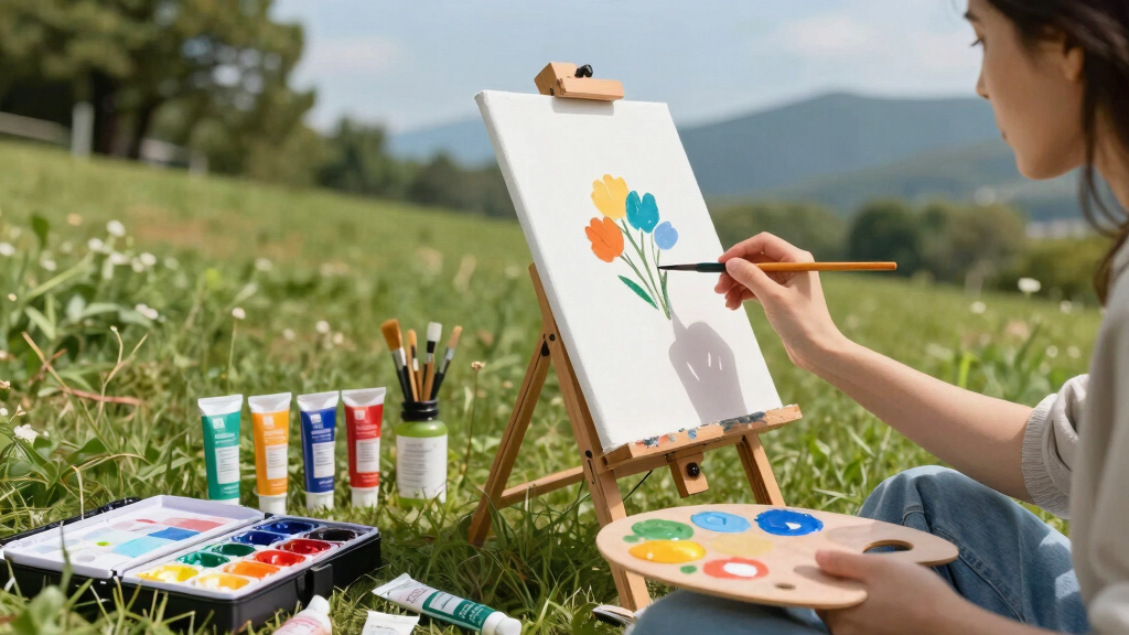 art supplies for outdoor painting