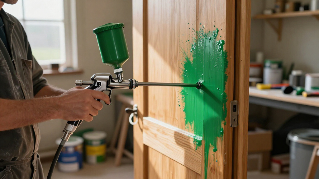 airless paint sprayer for alkyd enamel