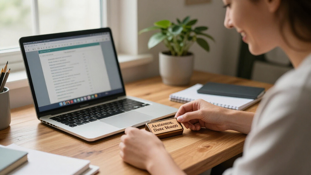 motivational quote desk accessories