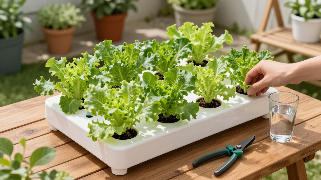 best hydroponic system for home vegetable growing