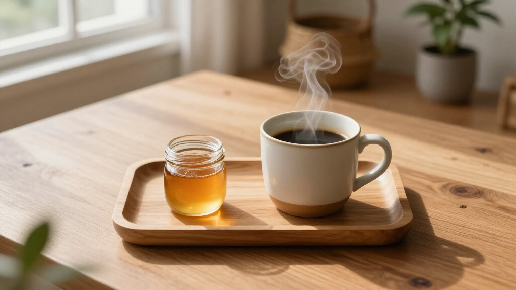 best wooden tray for coffee corner