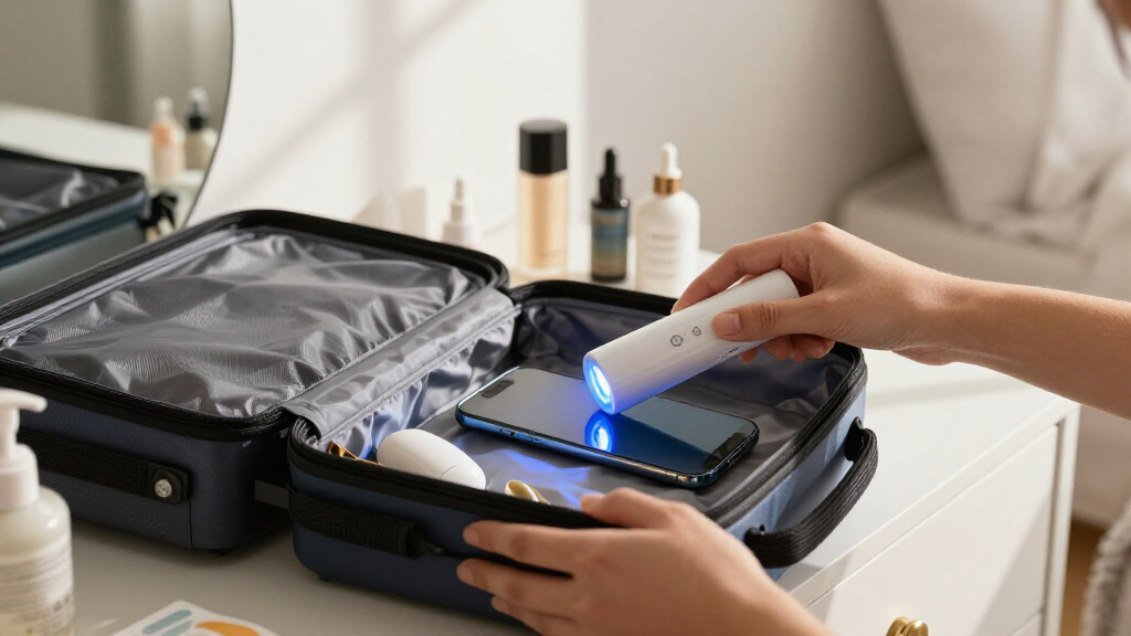 rechargeable uv sanitizer wand for travel