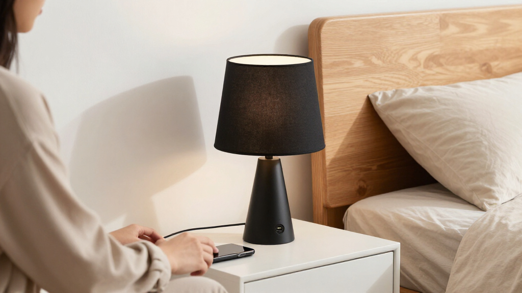 best bedside lamps with usb ports