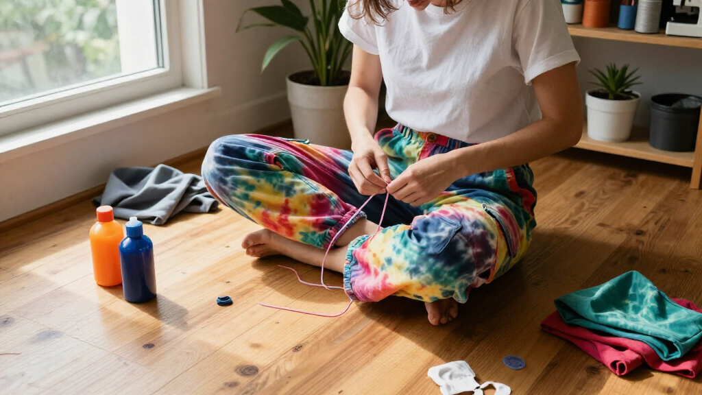 best tie-dye cargo pants
