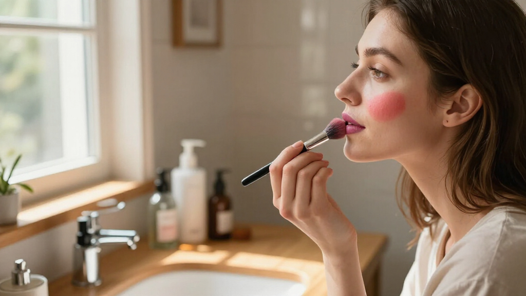 best lip and cheek makeup combos