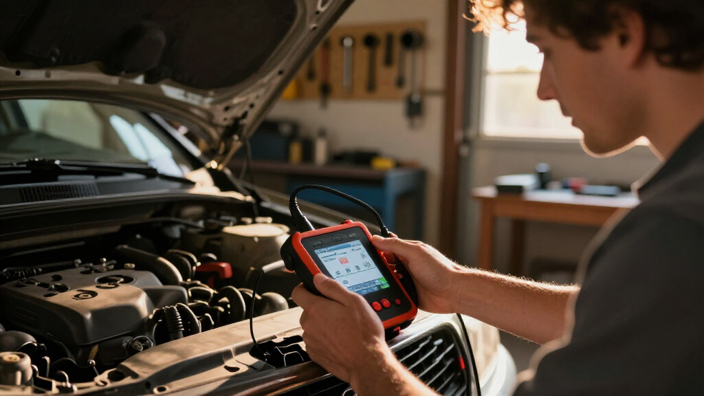 obd2 scanner with service functions bundle