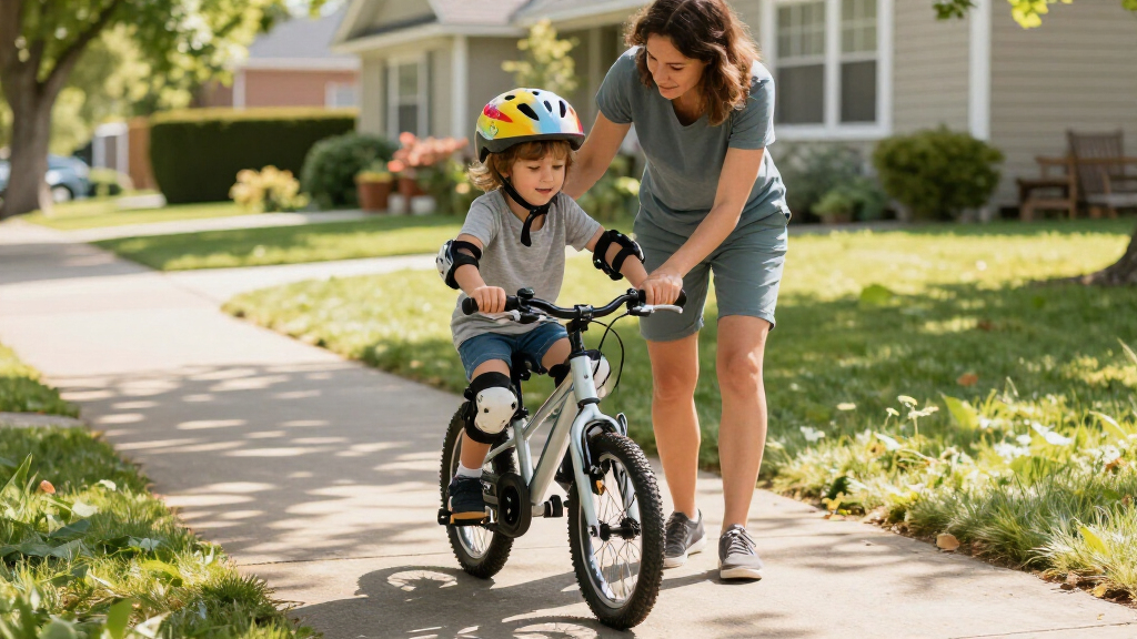 best kids bicycle helmet and pad sets