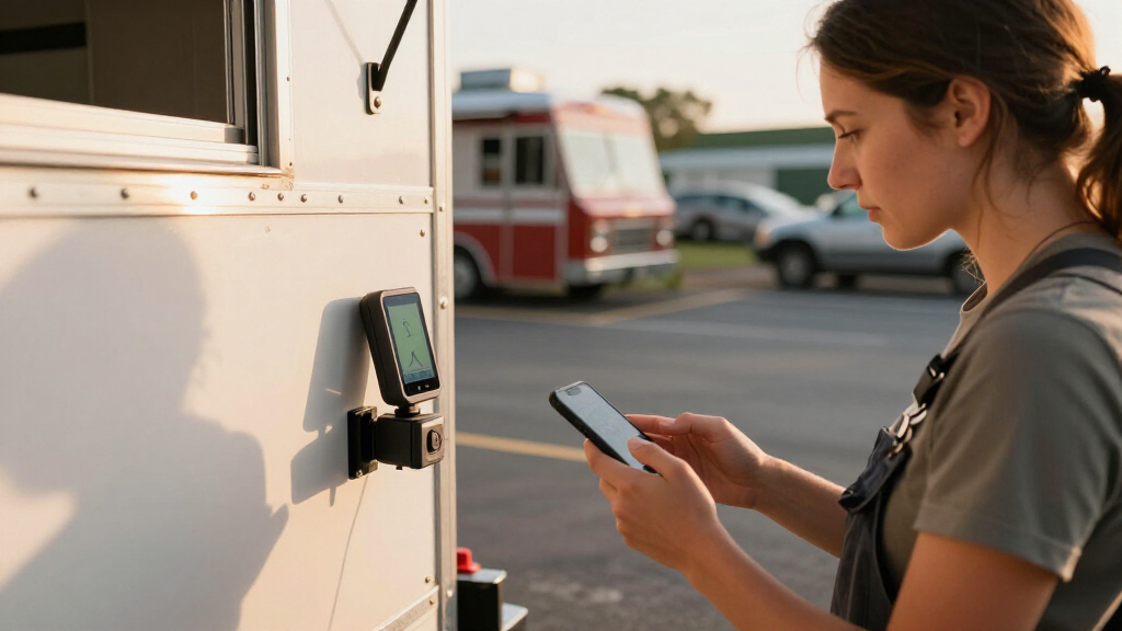 best GPS tracker for food trailer theft prevention