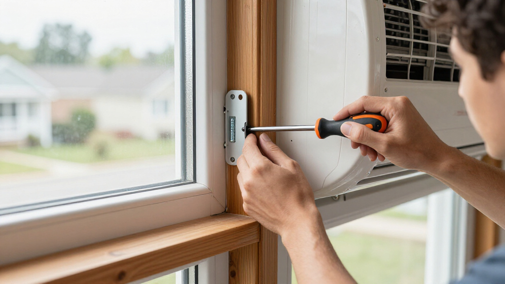 window air conditioner and heat