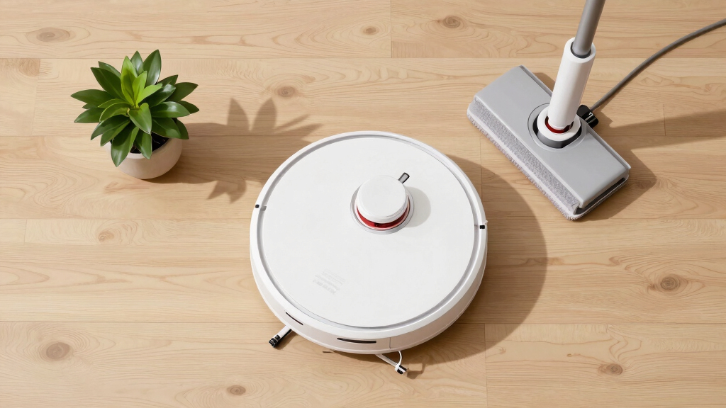 robot vacuum mop combo
