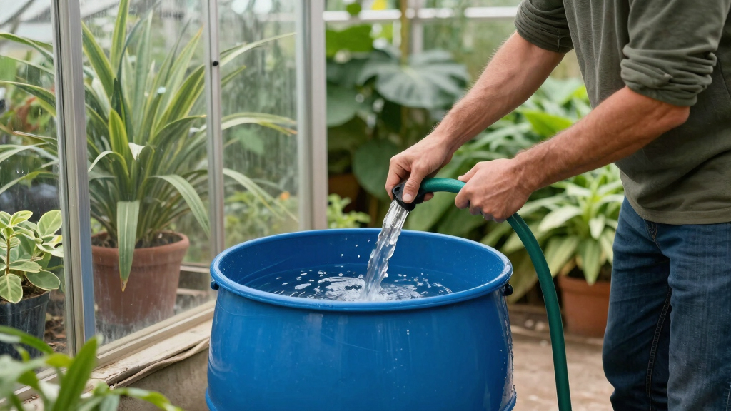 best rain barrels for greenhouse watering