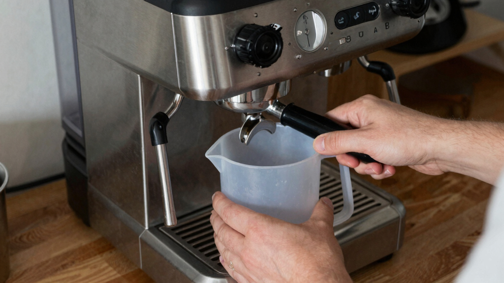 best dual boiler espresso machine with front fill water tank
