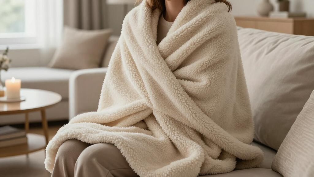 cozy sherpa blankets gift guide