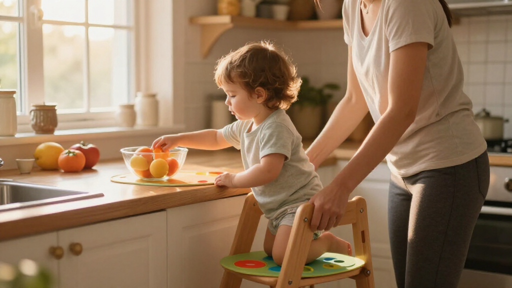 toddler tower for kitchen