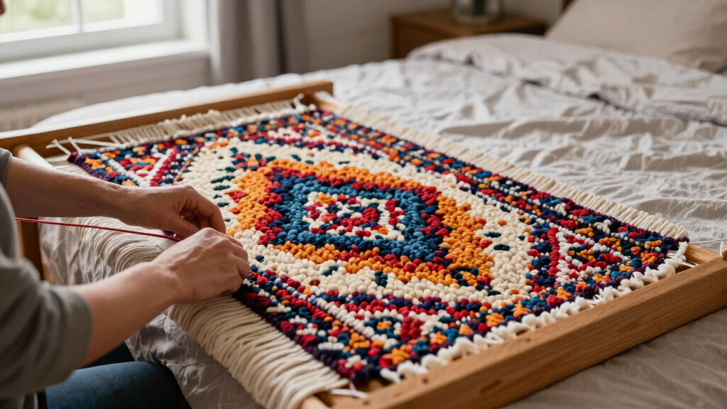 best hand tufted wool rug bedroom