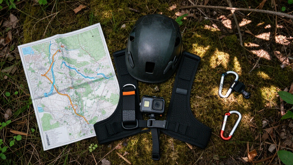 actioncamera helmet and chest mounts