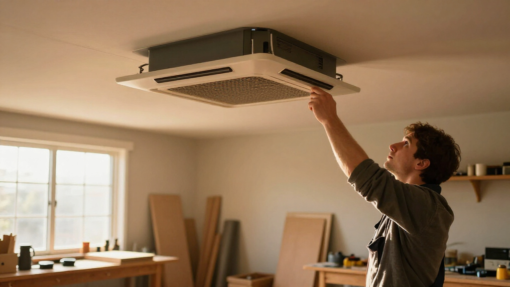 ceiling mounted air filtration unit in canada