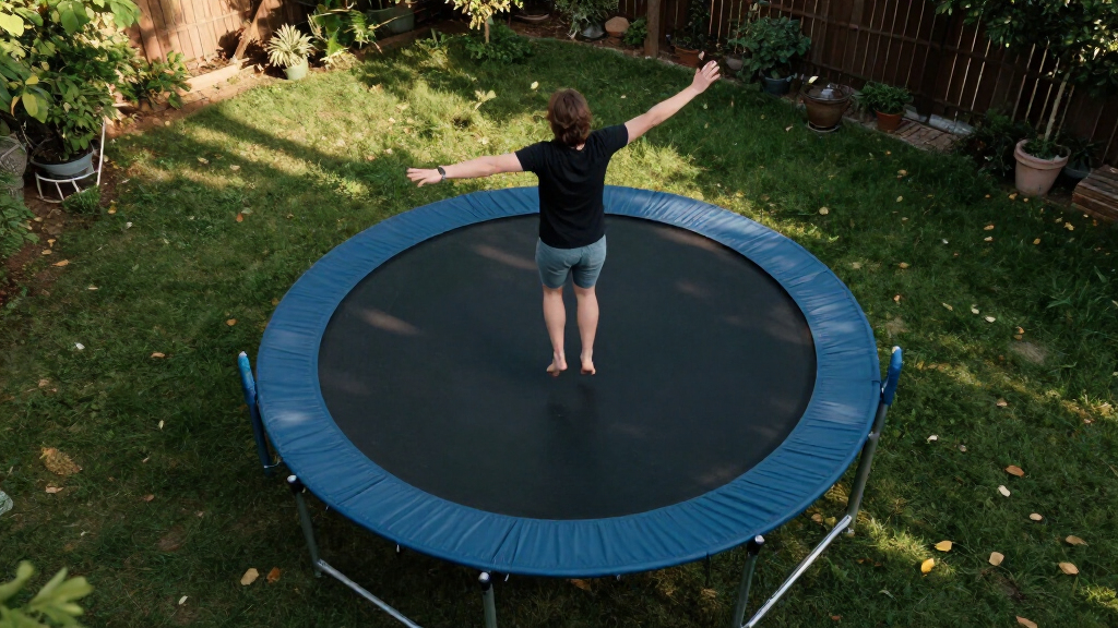 trampolines