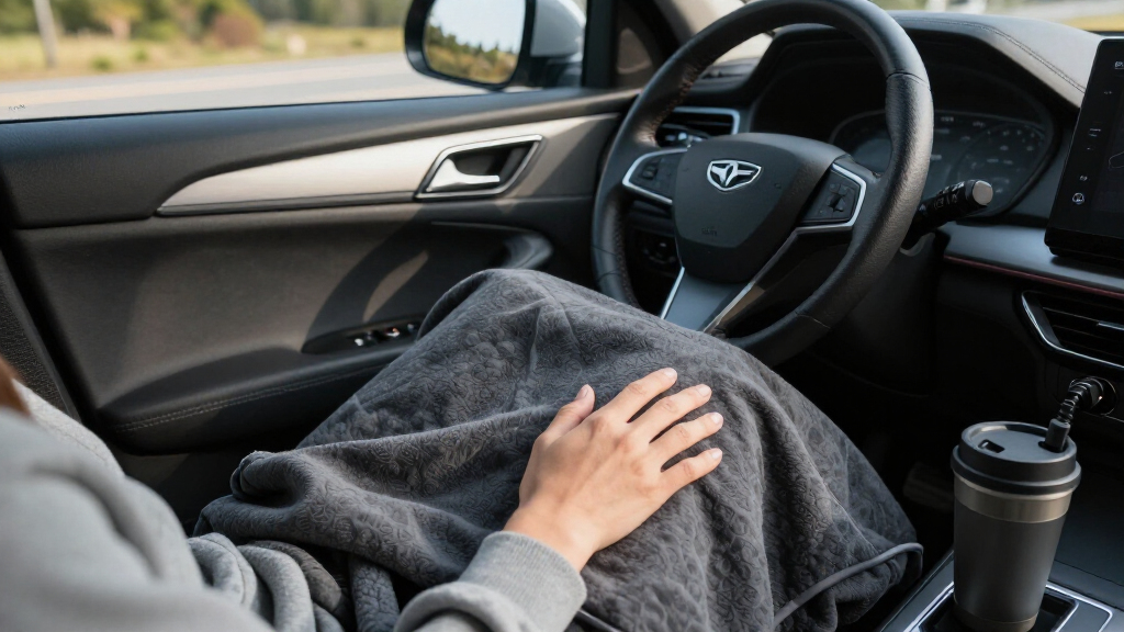 12v heated blanket for car trips