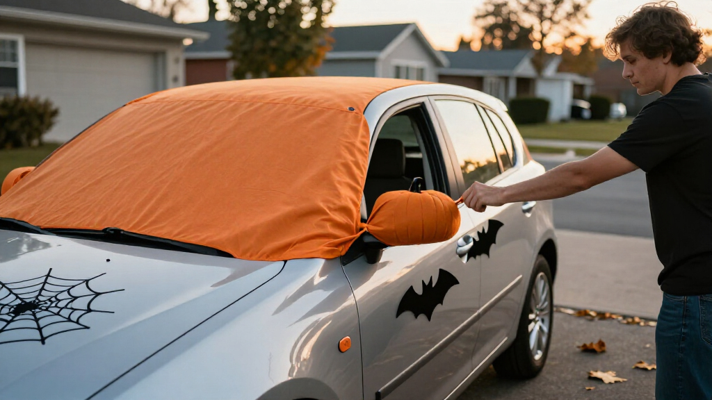 Halloween car costume accessories