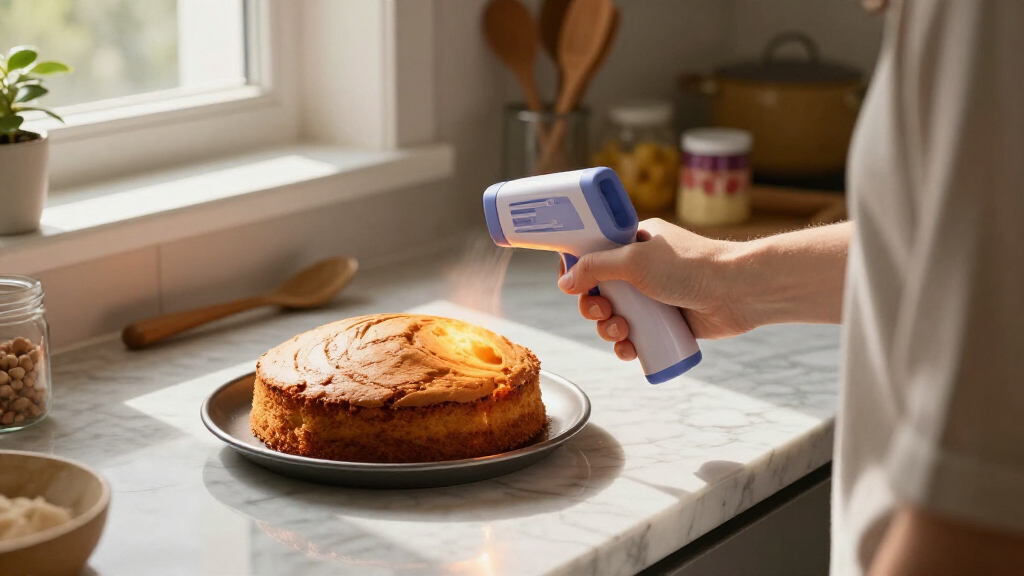 infrared thermometer for baking and candy