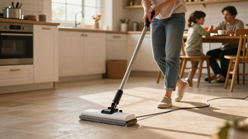 corded steam mops for hard floors