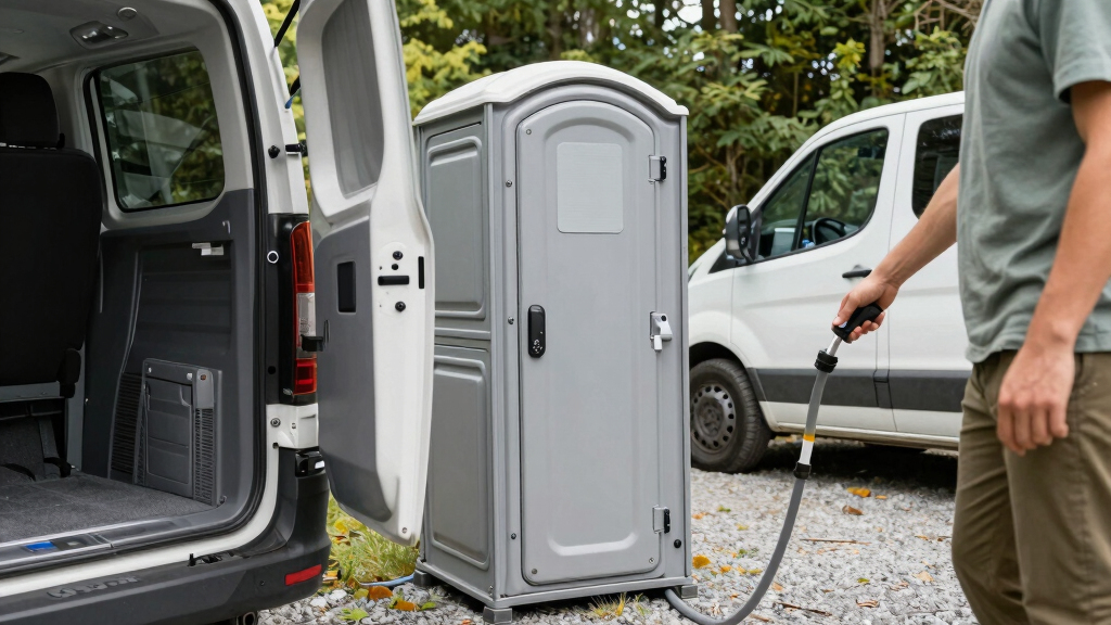 best premium portable toilet for van life